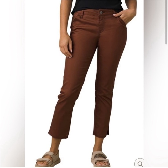Prana Kayla Crop Chino Pant in Manzanita Size 0 - Picture 3 of 11